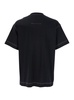 Givenchy Black Crewneck T-Shirt With 4G Logo Application On Chest In Cotton Man