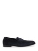 'nottingham' Black Slip-on Loafers In Leather Man