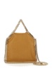 'Falabella' Beige Crossbody Bag With Chain Shoulder Strap In Eco-Leather Woman