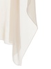 'herve' Beige Top With Boat Neckline And Semi Sheer Design In Silk Woman