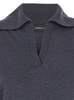 Grey Sweater With Sailor Collar In Wool Blend Woman