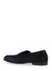 'nottingham' Black Slip-on Loafers In Leather Man