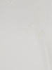 'privacy Please' White Crewneck T-shirt With Tonal Logo Embroidery On The Front In Cotton Blend Woman