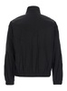Saint Laurent Black Jacket With High Neck And Logo Lettering On The Front In Tech Fabric Man
