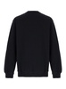'le Slogan Classique' Black Crewneck Sweatshirt With Contrasting Print In Cotton Man