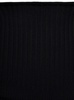 Black Ribbed Body-suit With Cut-out Detail And Halterneck In Viscose Blend Woman