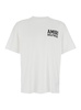 Amiri 'Jazz Wolf' White Crewneck T-Shirt With Logo Lettering On The Front And Maxi Print On The Rear In Cotton Man