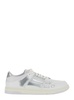 Amiri 'Skel Top Low' White Sneakers With Skeleton Patch In Leather Man