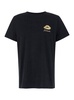 Balmain Black Crewneck T-Shirt With Logo Detail On The Front In Cotton Man
