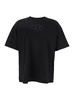 'T-Boxt-Od' Black Crewneck T-Shirt With D Logo On The Front In Cotton Man