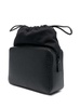 Black '5Ac Camera Medium' Crossbody Bag With Patch Logo In Leather Woman