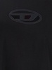 'T-Boxt-Od' Black Crewneck T-Shirt With D Logo On The Front In Cotton Man