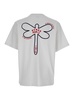 White T-Shirt With Logo On The Front And Maxi Logo On The Back In Cotton Man