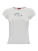 Diesel White Cotton T-Shirt