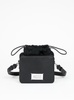 Black '5Ac Camera Medium' Crossbody Bag With Patch Logo In Leather Woman