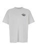 White T-Shirt With Logo On The Front And Maxi Logo On The Back In Cotton Man