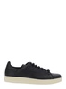 Tom Ford 'Warwick' Black Sneaker With Perforated T Detail On The Side In Leather Man