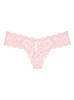 women's never say never cutie thong panty in pink lilly