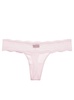 women's dolce thong panty in ice pink