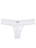 women's dolce thong panty in white