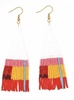 beaded fringe drops in capri