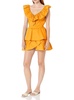 summer sunset mini dress in radiant yellow