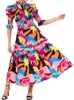 noelle midi dress in sunbeam