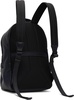 Navy Embossed-Logo Backpack