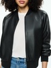 FELISA LEATHER BOMBER