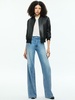 FELISA LEATHER BOMBER