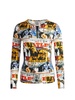A+O X THE BEATLES DELAINA TOP