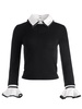 JUSTINA COLLARED SWEATER