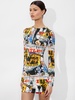 A+O X THE BEATLES DELORA MINI DRESS