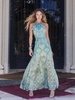 DANIKA HALTER MAXI DRESS WITH BELT