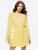 GITANA MINI DRESS WITH TIE BELT