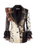 FAIE MIXED MEDIA BLAZER