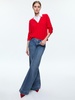 DENBY COLLARED PULLOVER