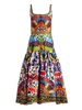DIANA STRUCTURED MIDI DRESS