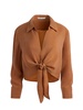 HANNON TIE FRONT BLOUSE