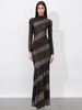 DELORA LACE PANELED DRESS