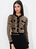 CLAIRA LEOPARD CARDIGAN
