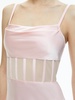 VALENTINA DRAPED CORSET MAXI DRESS