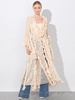 CHER RUFFLE MAXI ROBE