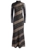 DELORA LACE PANELED DRESS