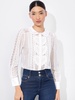 KURT MIXED MEDIA BLOUSE