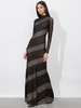 DELORA LACE PANELED DRESS