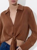 HANNON TIE FRONT BLOUSE