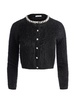 Stretch-Cashmere Dollie Cardigan