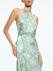 DANIKA HALTER MAXI DRESS WITH BELT