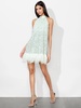 ERNA FEATHER MINI DRESS